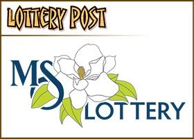 mississippi lottery post|Mississippi (MS) Lottery .